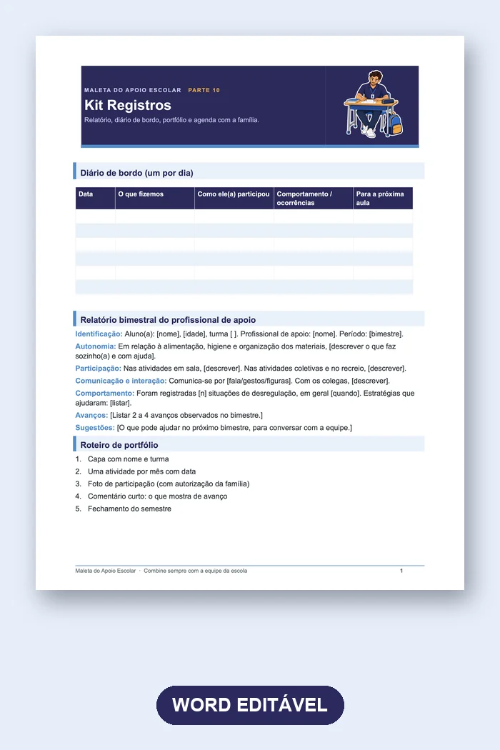 Relatório e registros